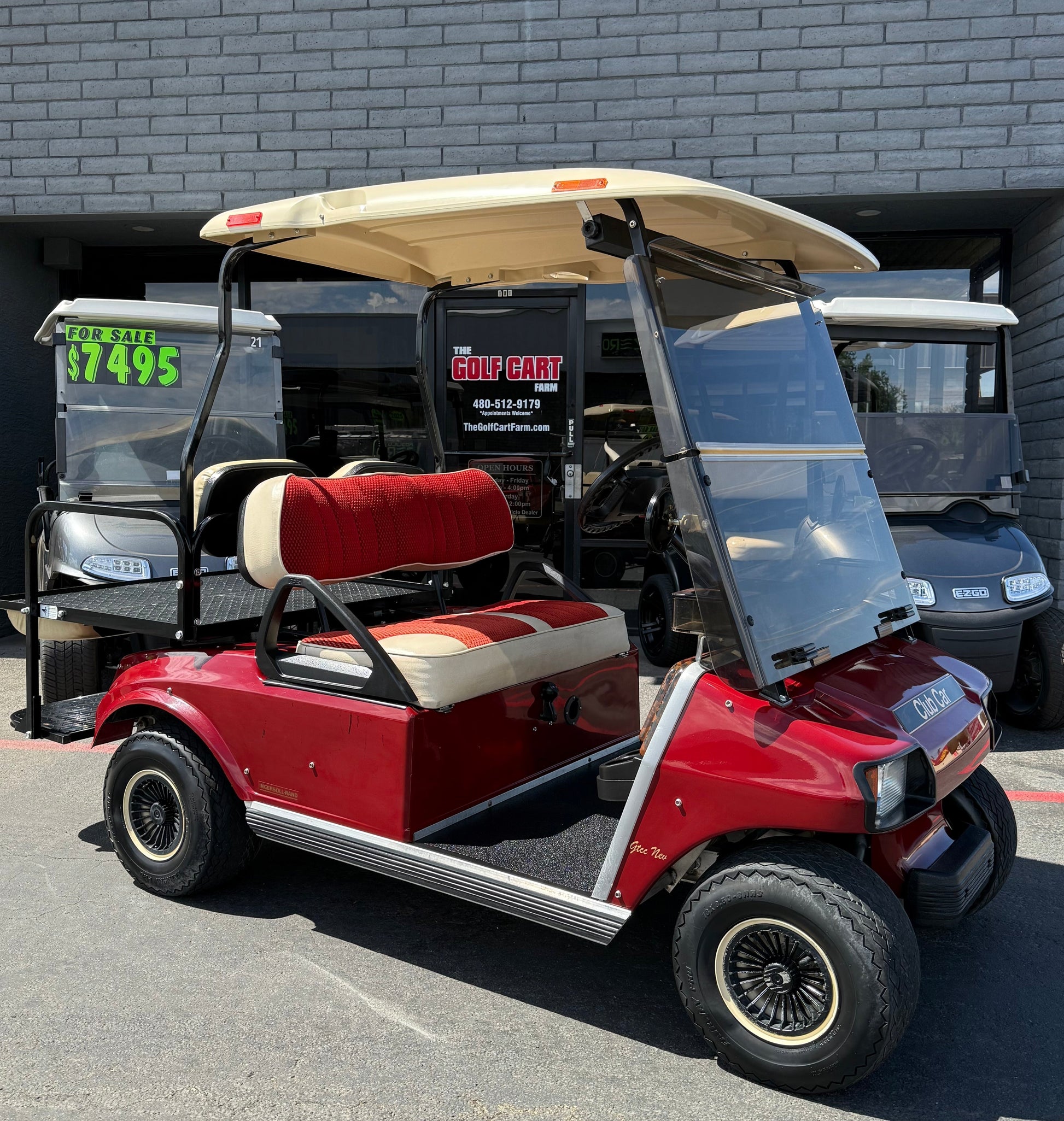 2002 Club Car 4 Passenger Electric Golf Cart