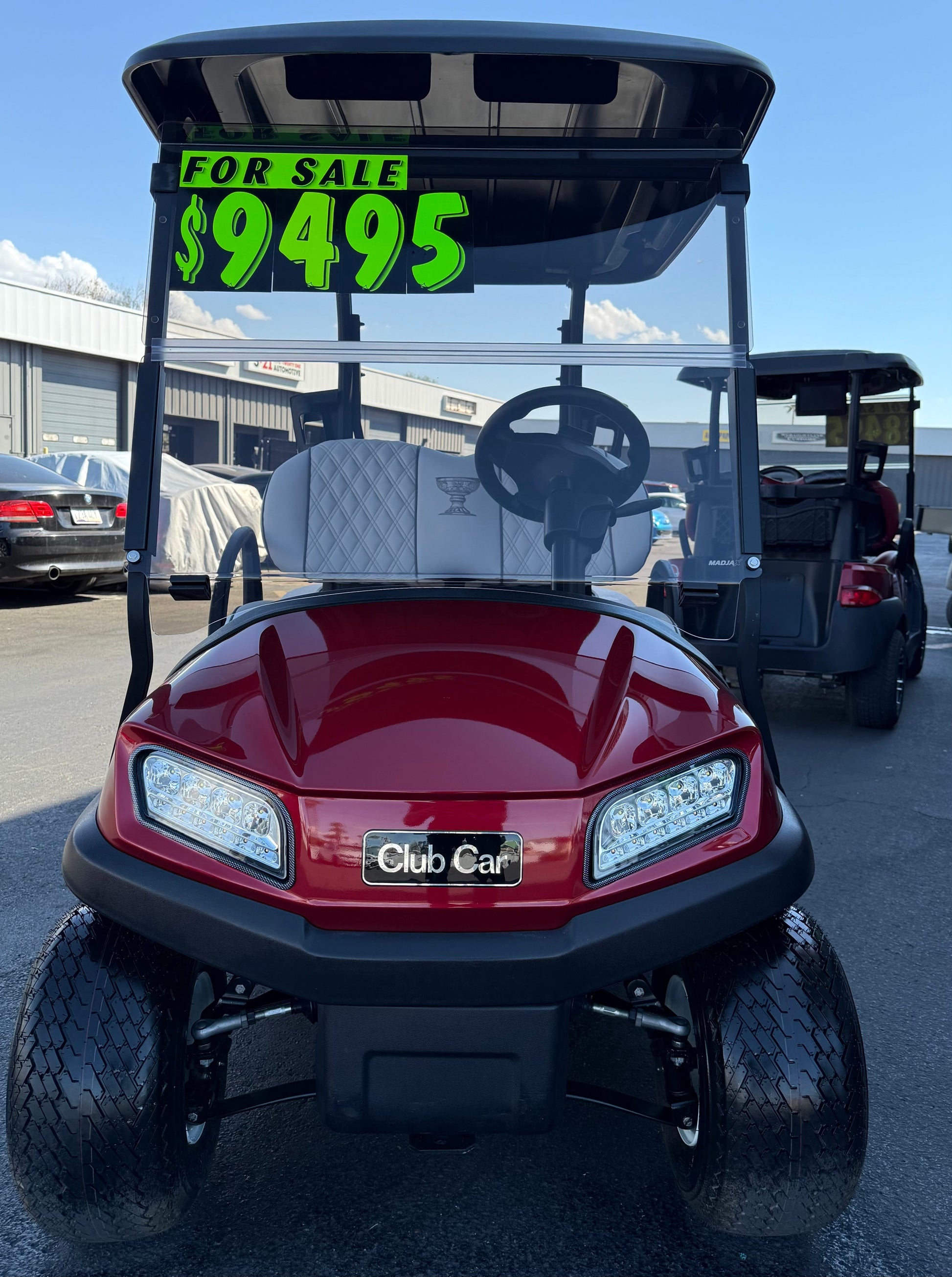 2020 Club Car Tempo 2 Passenger Golf Cart w/ New 48v Lithium Battery
