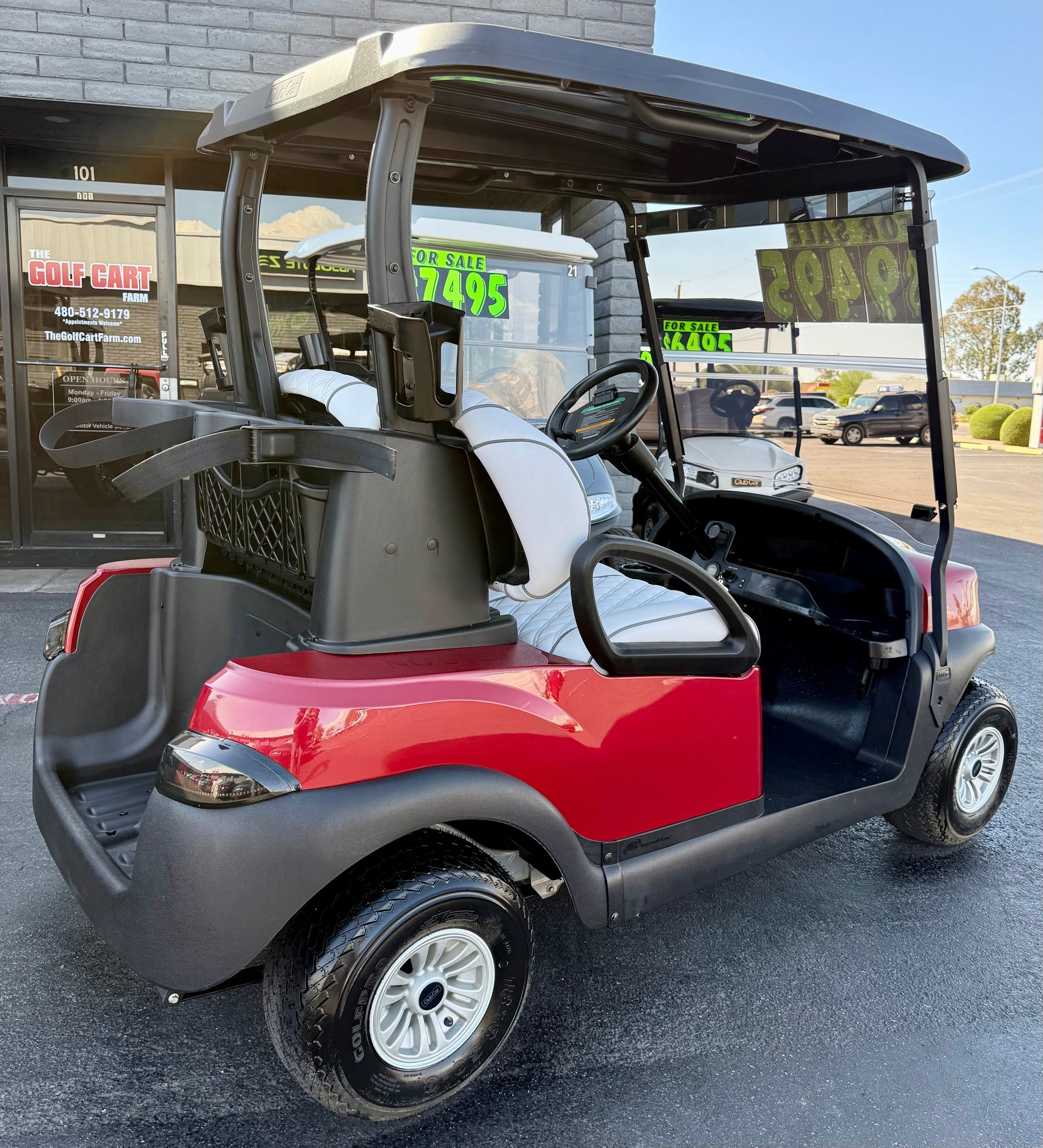 2020 Club Car Tempo 2 Passenger Golf Cart w/ New 48v Lithium Battery