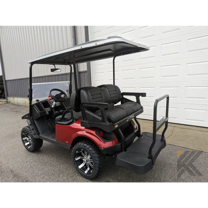 2023 E-Z GO S4 - Inferno Red Kryptex Golf Carts