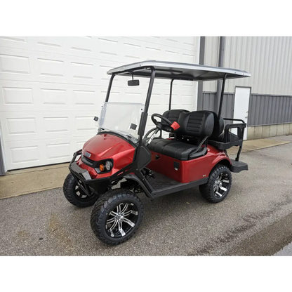 2023 E-Z GO S4 - Inferno Red Kryptex Golf Carts