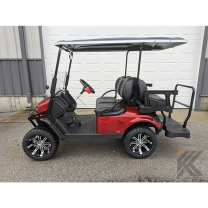 2023 E-Z GO S4 - Inferno Red Kryptex Golf Carts