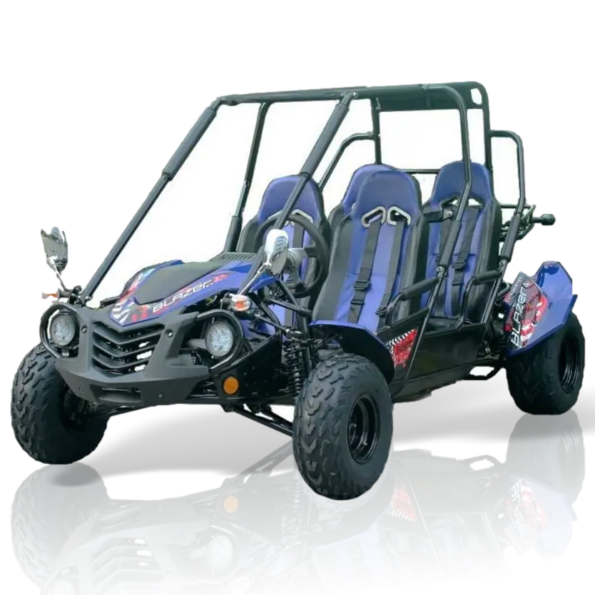 TrailMaster Blazer4 200X 4 Seater Go Kart Kryptex Golf Carts