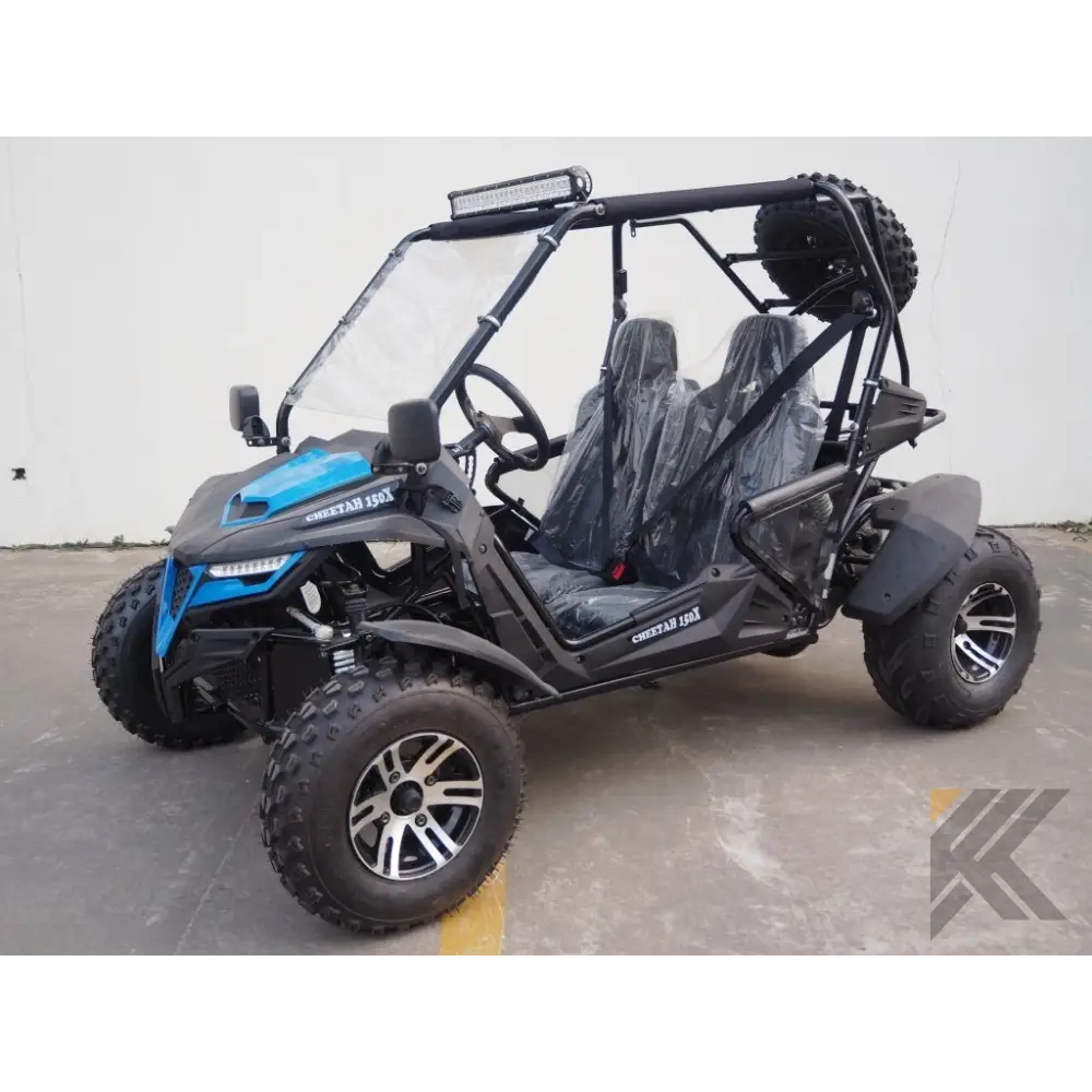 TrailMaster Cheetah 200X Sport Package Go Kart Kryptex Golf Carts