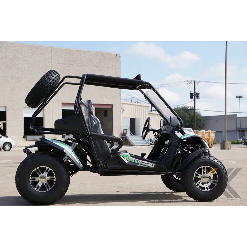 Trailmaster Cheetah 200X Adult Go-Kart Buggy Kryptex Golf Carts