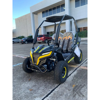 Trailmaster Cheetah i6 Children's Go-Kart Buggy, Electric Motor Kryptex Golf Carts