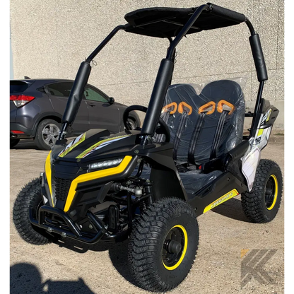 Trailmaster Cheetah i6 Children's Go-Kart Buggy, Electric Motor Kryptex Golf Carts