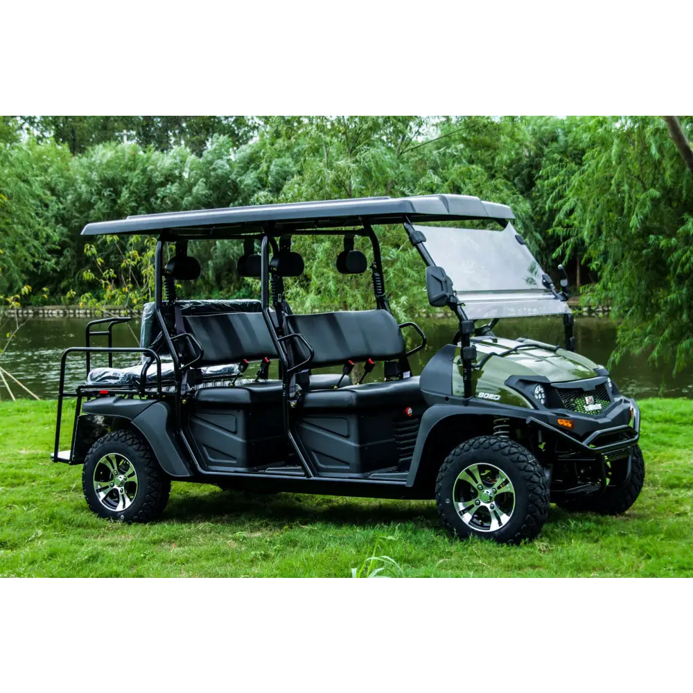 Trailmaster Taurus 80ED GV Electric 6 Seater Golf Cart Kryptex Golf Carts