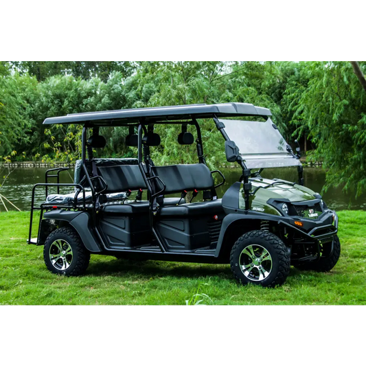 Trailmaster Taurus 80ED GV Electric 6 Seater Golf Cart Kryptex Golf Carts