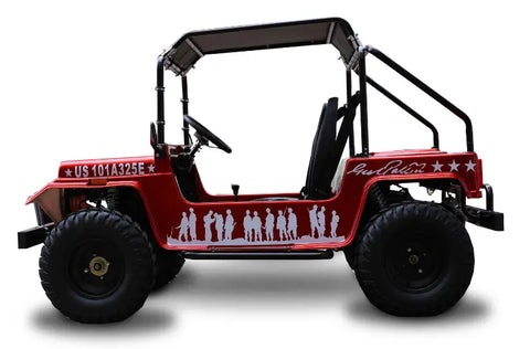Jeep 200GK GR-9 Adult Go Kart Buggy